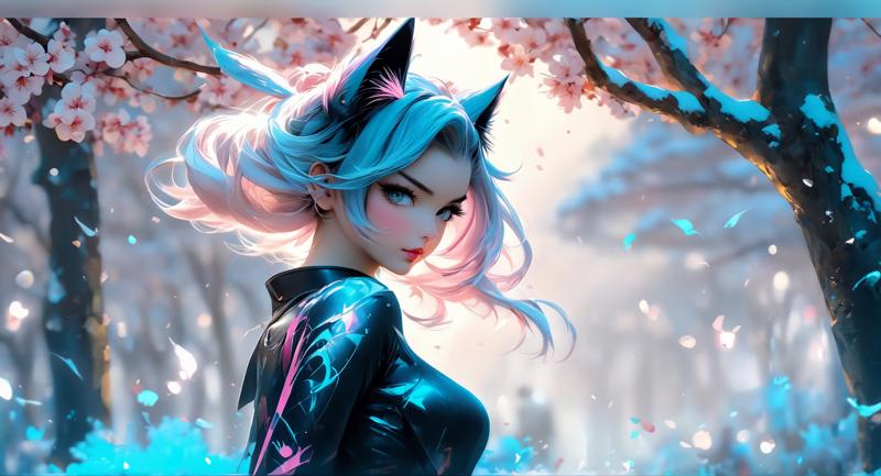 02821-3963114150-Anime girl with cat ears in a sakura tree background with a medium lenght pose and cute clothes,big bust,WLOP, short pastel blue(Photo)(auto_scale)(Level1)(x2.000000).png